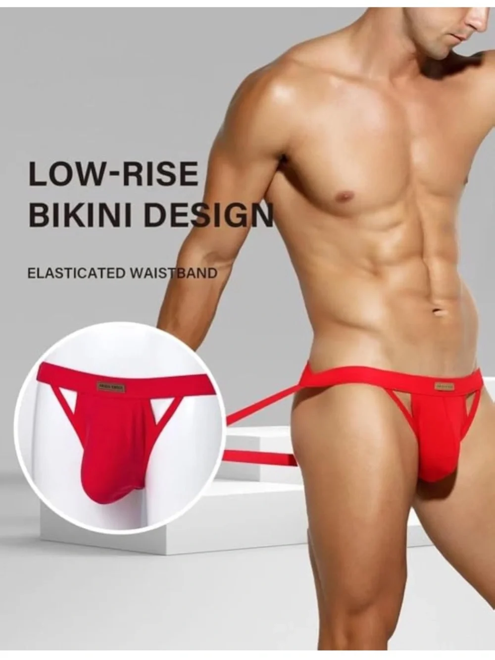 NWT Arjen Kroos Jockstrap Two Pack L Z15